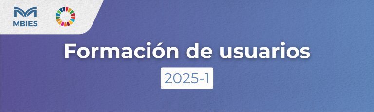 Formación de usuarios MBIES 2025-1