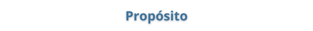 Propósito